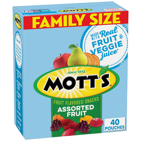 40-Count Mott's Medleys Fruit Flavored Snacks, 0.8 Oz