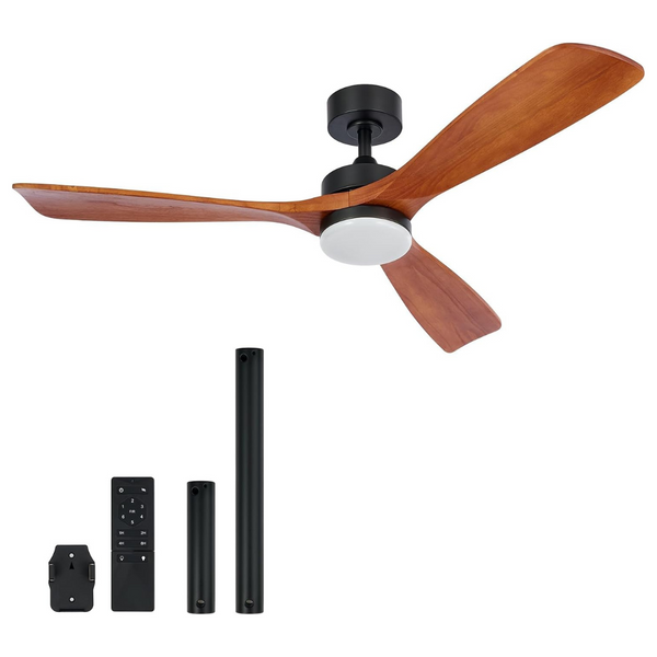 Vonluce 52" Modern Ceiling Fan With 3 Blade & Lights