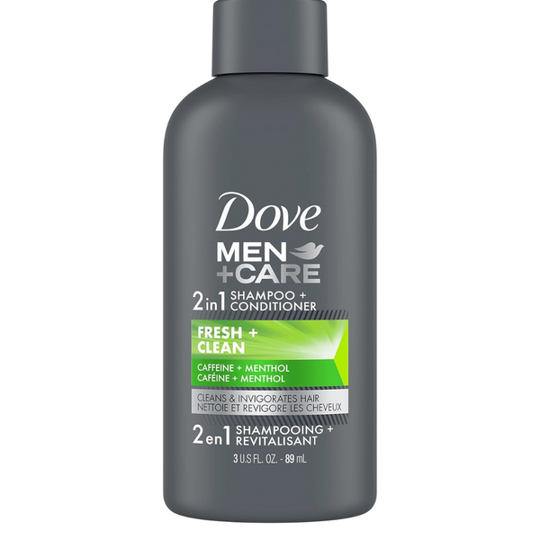 Dove Men+Care Fortifying 2-In-1 Shampoo And Conditioner (3 Fl Oz)