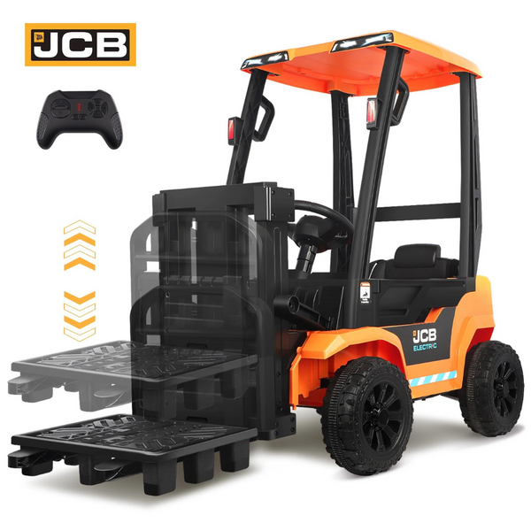 Kids Licensed JCB 12V Powered Ride On Forklift