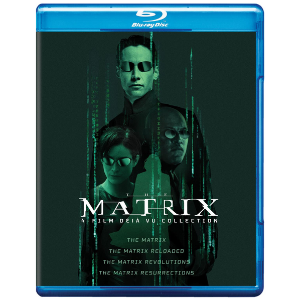 Matrix The 4-Film Deja Vu Collection (Blu-Ray)