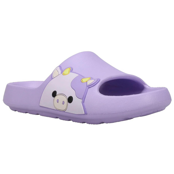 Squishmallows Kids Bubba The Cow Casual Slide Sandal (Various)