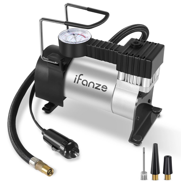 Ifanze Portable 12v Air Compressor Tire Inflator