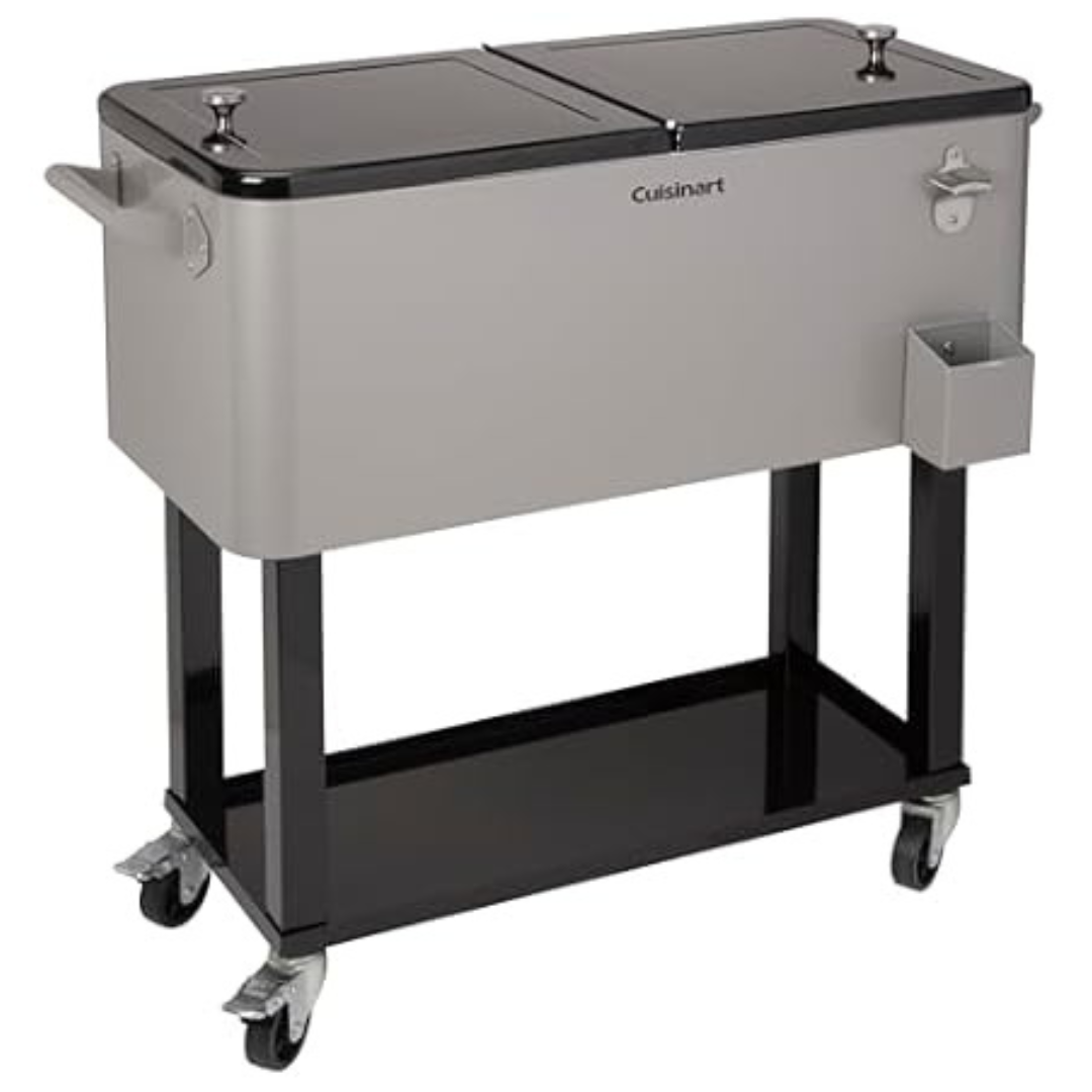 Cuisinart CCC-3517 Portable 80-Quart Outdoor Cooler Cart With Lid