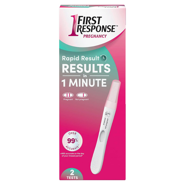 2-Pack First Response Rapid Result Pregnancy Test