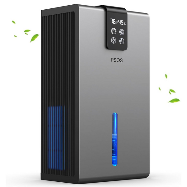 PSOS 118 Oz Quiet Dehumidifier With Auto Shut Off & LED (980 Sq. Ft.)