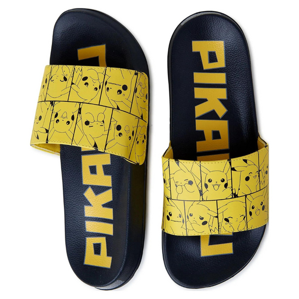 Pokemon Men's Pikachu Slide Sandals (7-13)