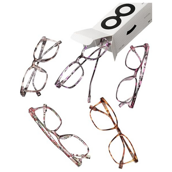 5-Pack Jolisu Women's Sturdy And Durable Reading Glasses