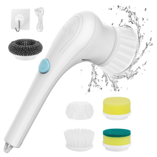 XBllcyiv Portable Electric Cleaning Scrub Brush