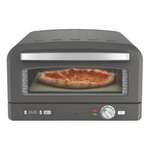 Cuisinart Stainless Steel Portable Countertop Pizza Oven (Matte Black)