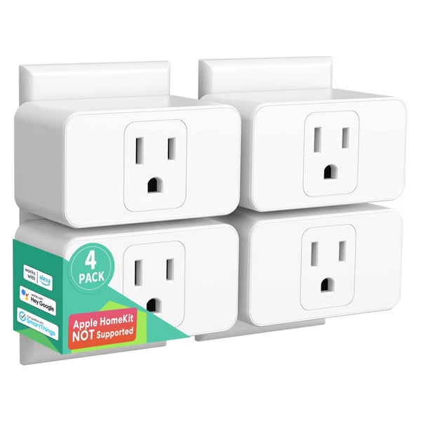 4-Pack Meross WiFi Smart Plug Mini