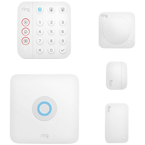 5-Piece Ring Alarm Kit (2nd Gen) Home Security System