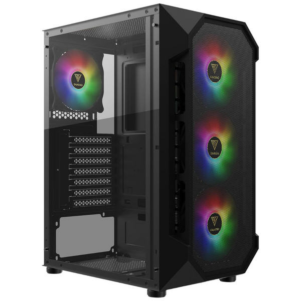 GAMDIAS ATX Mid Tower Gaming Computer PC Case