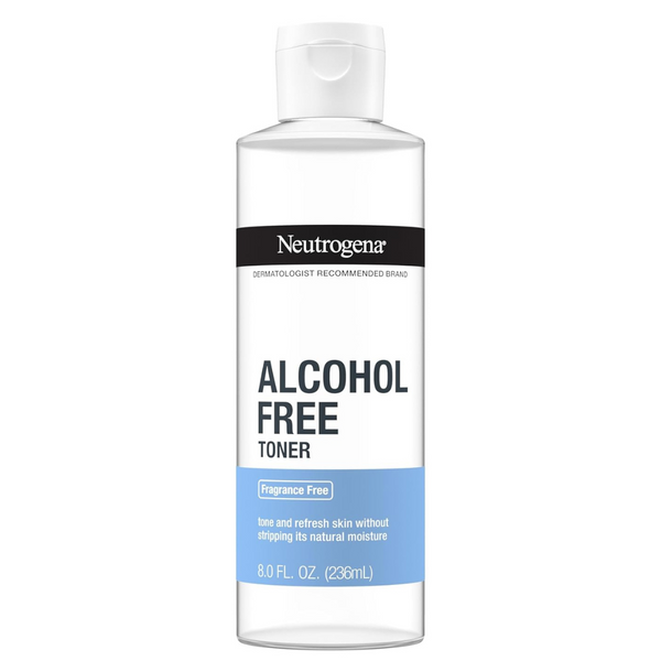 Neutrogena Alcohol-Free Gentle Fragrance-Free Face Toner, 8 Fl Oz