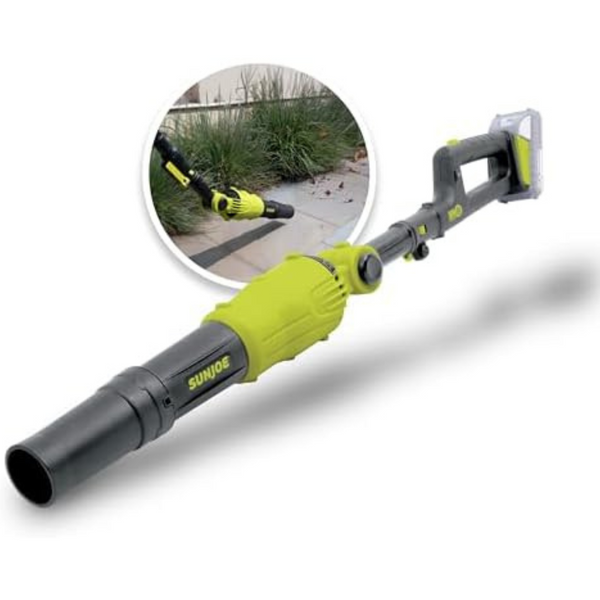 Sun Joe 24v-TBP-LTE 2-in-1 Handheld Pole Leaf Blower Kit