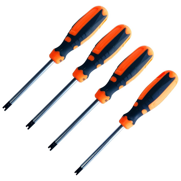 4-Piece 75 mm Type U Screwdriver Sets