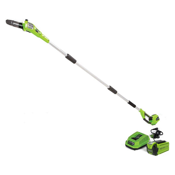 Greenworks 40V 8" Pole Saw, 2.0Ah Battery (Gen 1)