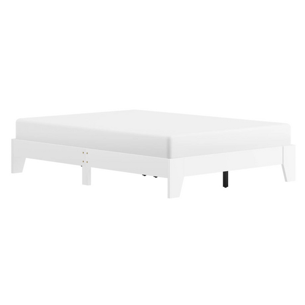 Hillsdale Furniture Casey Full Size Wood Platform Bed (White)