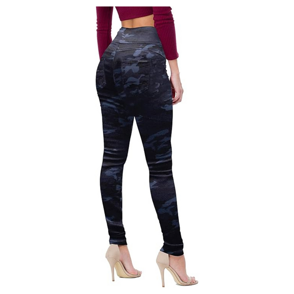 Hybrid & Company Women Butt Lift High Waist Stretch Denim Skinny Pants