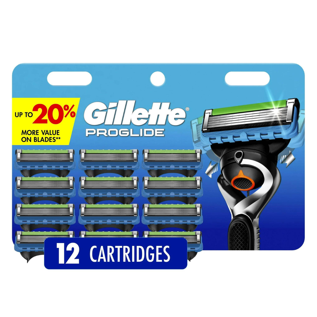 12-Count Gillette Pro Glide Men's Razor Blades