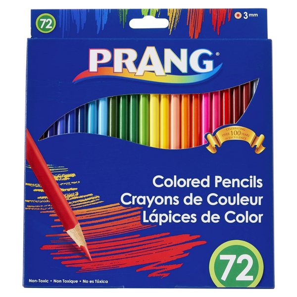 Prang 72 Sharpened Colored Pencils Sets