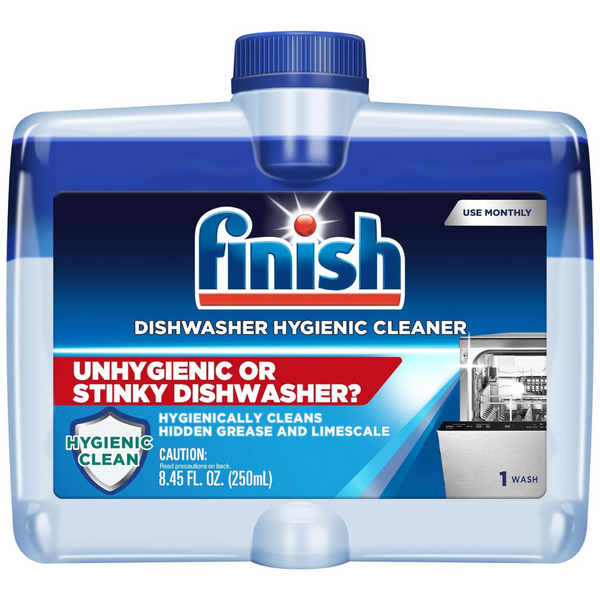 Finish Dual Action Dishwasher Cleaner: Fight Grease & Limescale, Fresh (8.45 Oz)