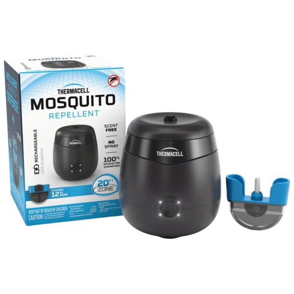 Thermacell E-Series Rechargeable Mosquito Repeller W/ 20ft Protection Zone