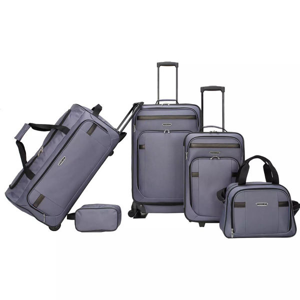 Prodigy Finley 5-Piece Softside Luggage Set (Various)