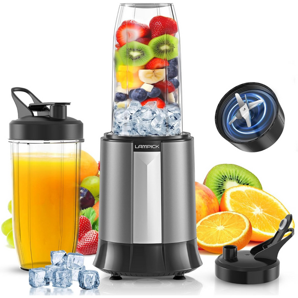 Lampick Portable Personal 1300W Smoothie Blender