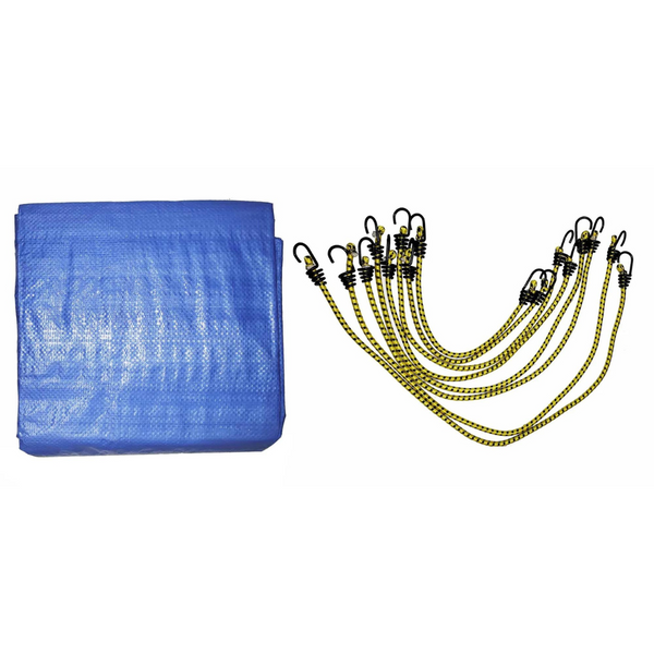 9-Pack Ozark Trail Tarp & Bungee Set