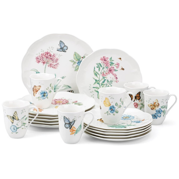 Lenox Butterfly Meadow 18-Piece Dinnerware Set