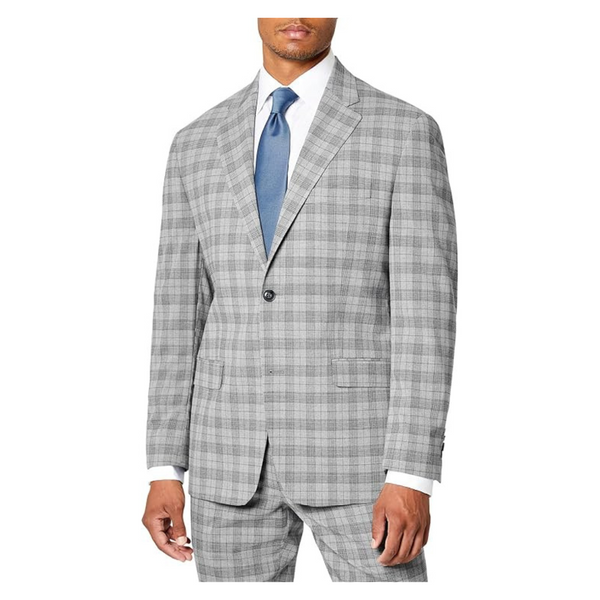 Msalisbury Men's Classic Fit Professional Two-Button Blazer