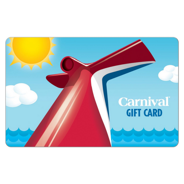 $500 Carnival Cruise eGift Card