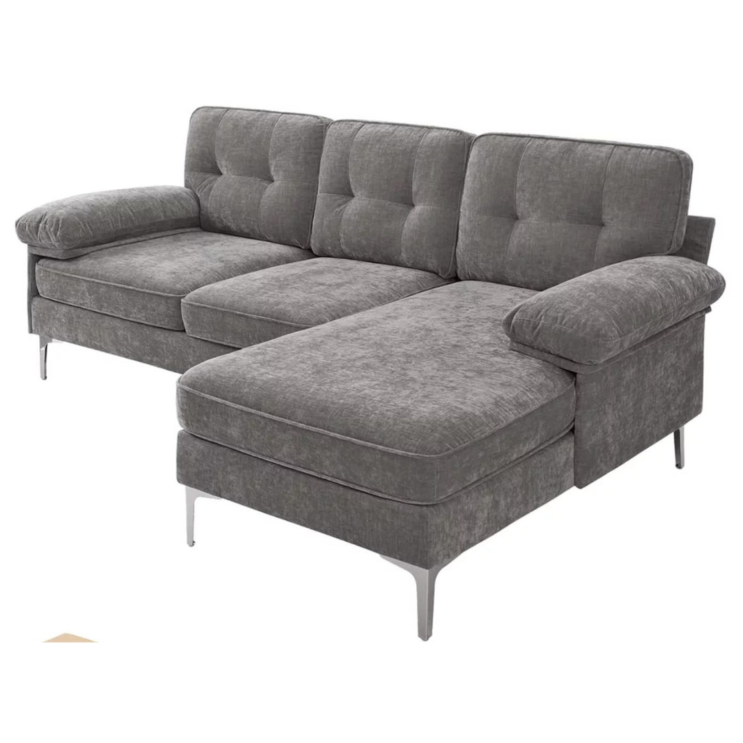 Ingalik Convertible L Shaped Sectional Sofa Couch (Various)