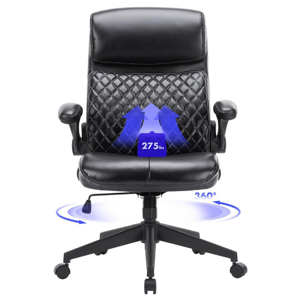 Colamy Adjustable Height Ergonomic Executive Home Office Chair