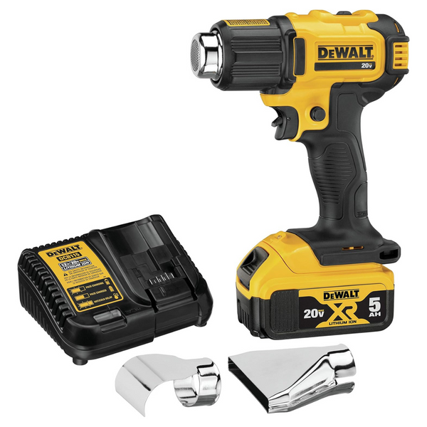 Dewalt DCE530P1 20V MAX Cordless Heat Gun Kit