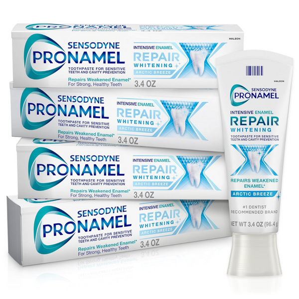 4-Pack Sensodyne Pronamel Intensive Whitening Toothpaste, 3.4Oz