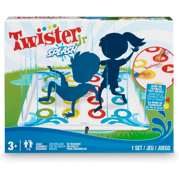 Hasbro Twister Jr. Splash Outdoor Inflatable Water Twister Game