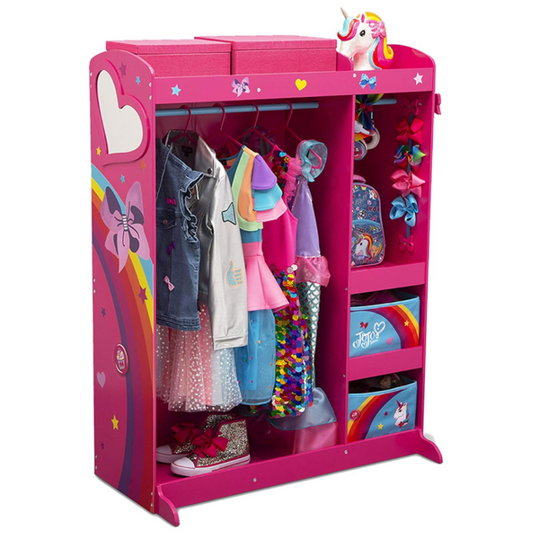 4-Ft JoJo Siwa Dress And Play Costume Storage Boutique Armoire