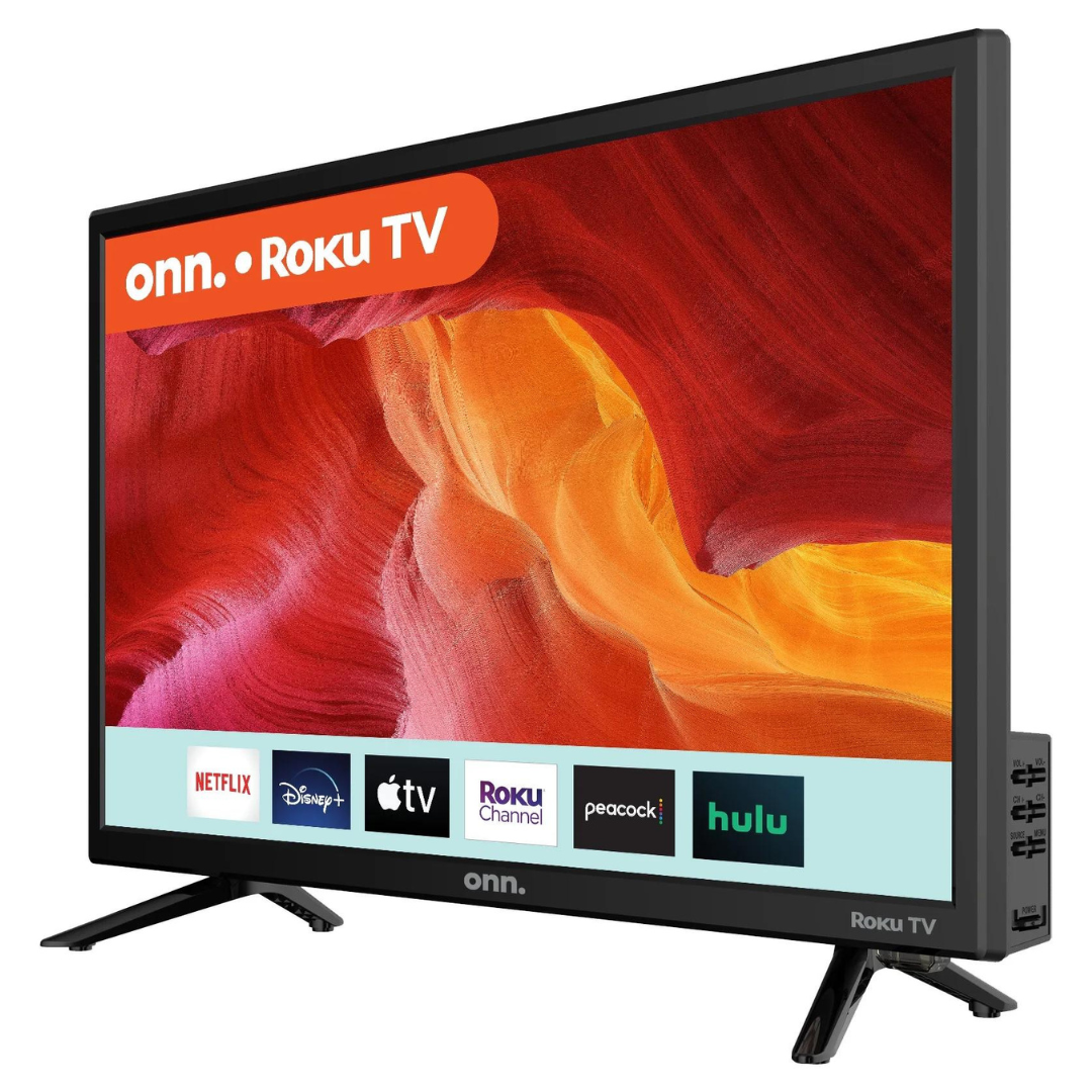 onn. 100012590 24" 720p 3D Smart LED HDTV