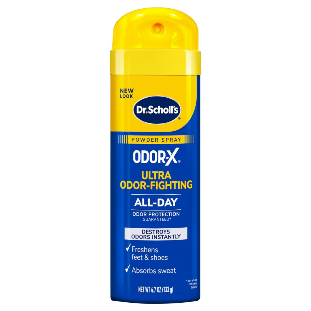 Dr. Scholl's Odor-X Odor Ultra-Fighting Spray Powder, 4.7Oz