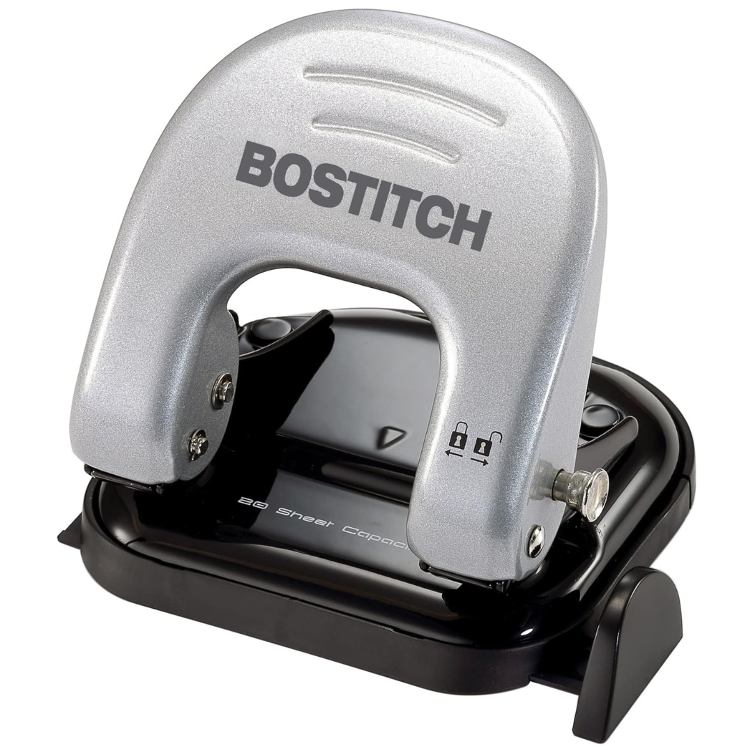 Bostitch Office EZ Squeeze Reduced Effort 2-Hole Punch