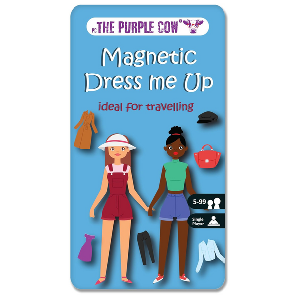 The Purple Cow Magnetic Dress Me Up Game Box