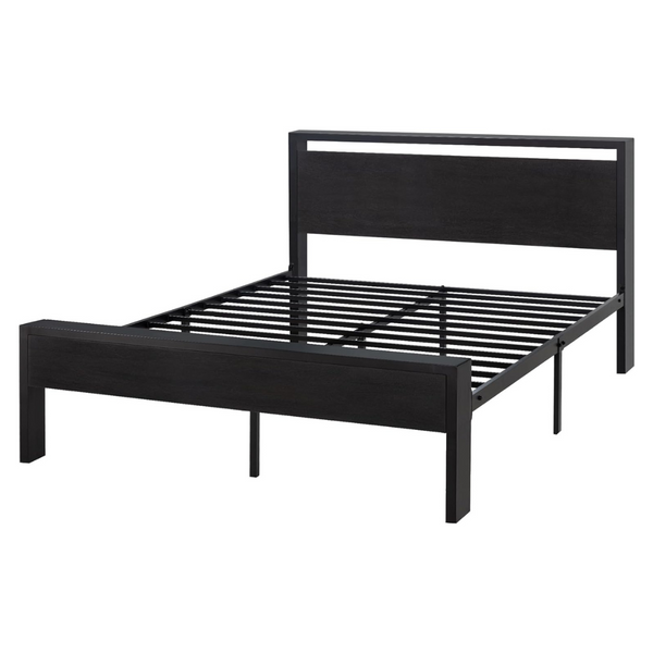 Sha Cerlin 14" Queen Size Metal Platform Bed Frame