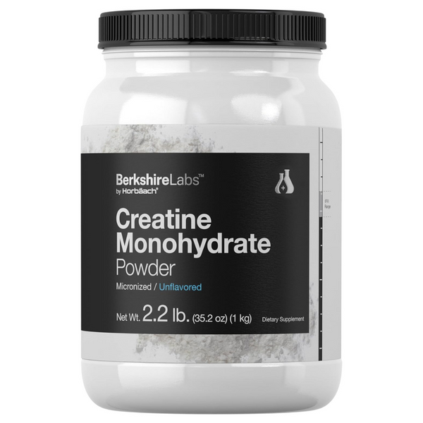 Horbaach Non-GMO, & Gluten Free Creatine Monohydrate Powder, 2.2lbs