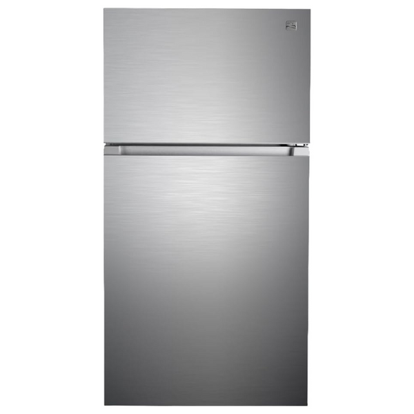 Kenmore 33-In, 20.4 Cu. Ft Capacity Stainless Steel Refrigerator/Freezer