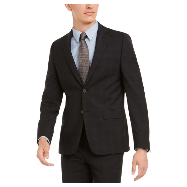 Calvin Klein Milo Men's Wool Blend Skinny Fit Two-button Blazer