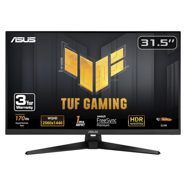 Asus TUF 31.5" WQHD VA Gaming Monitor