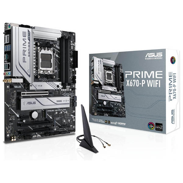 ASUS Prime X670-P WiFi Socket AM5 Ryzen 7000 ATX Motherboard