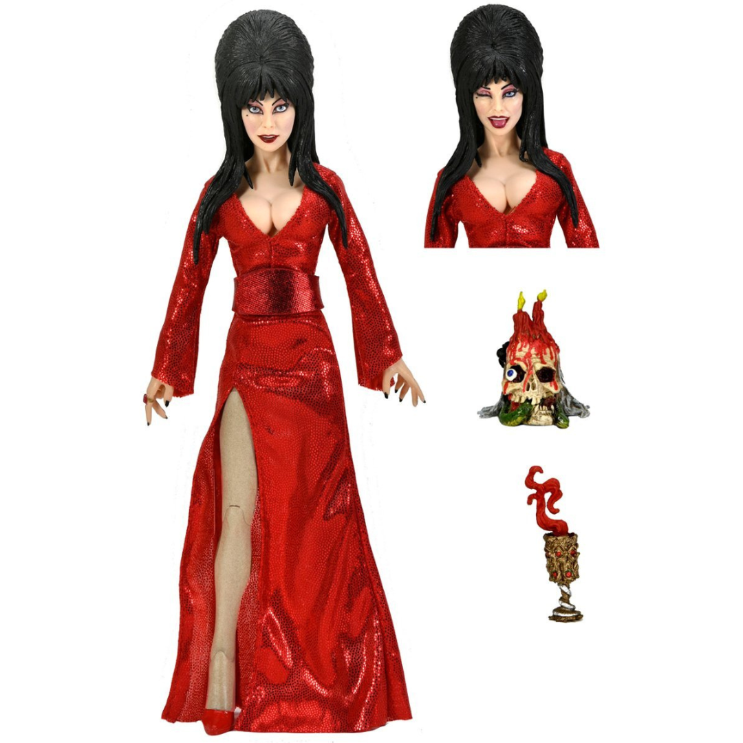 NECA 8" Clothed Action Figure Red, Fright, And Boo-Elvira